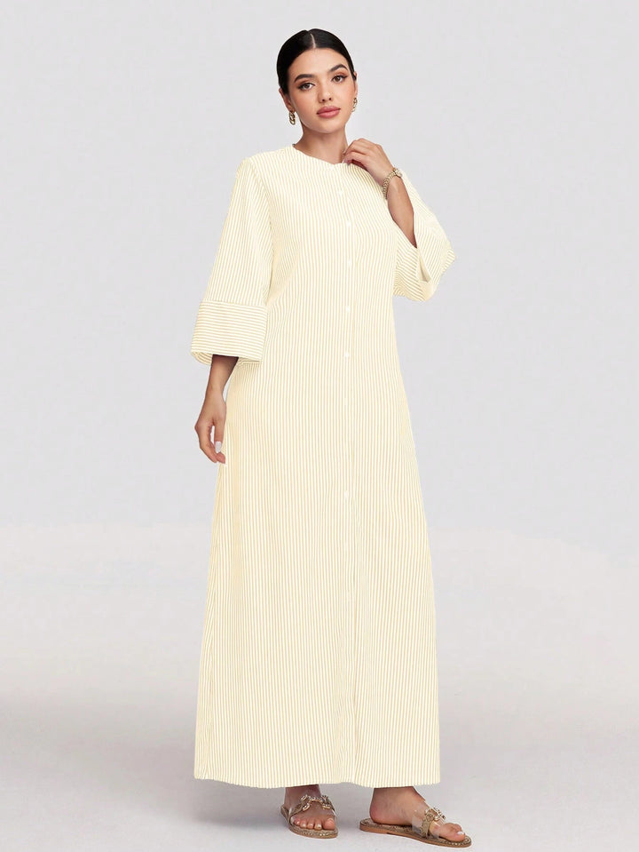 Rochie maxi SHEIN, galben