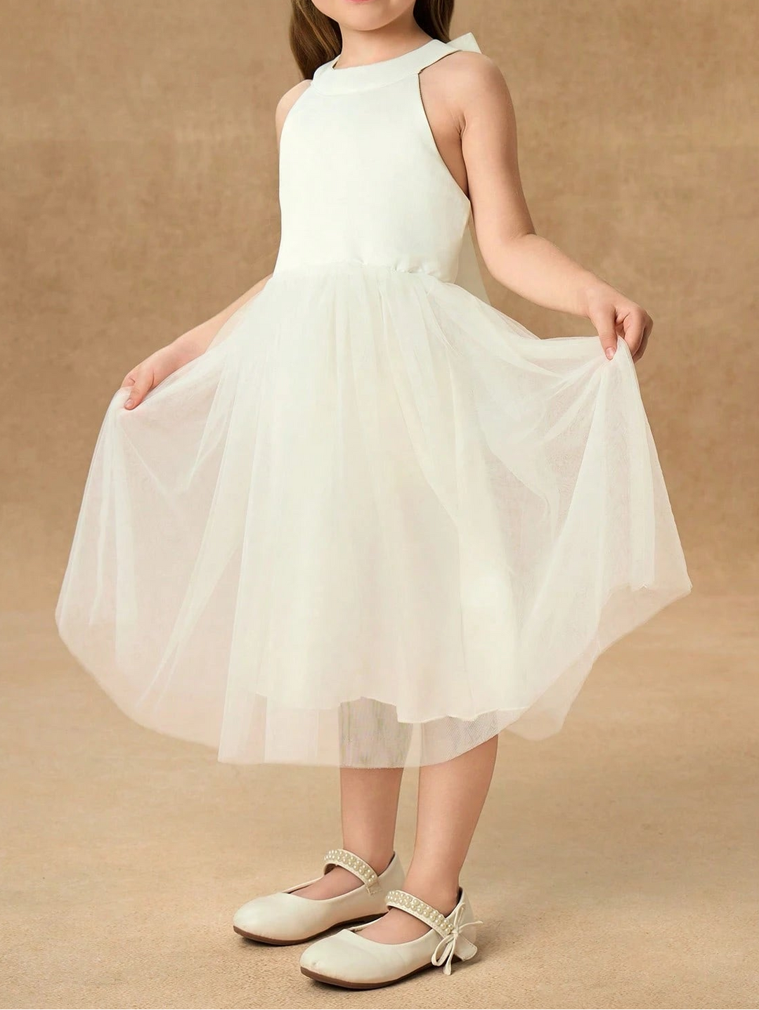 Rochie midi Shein, alb