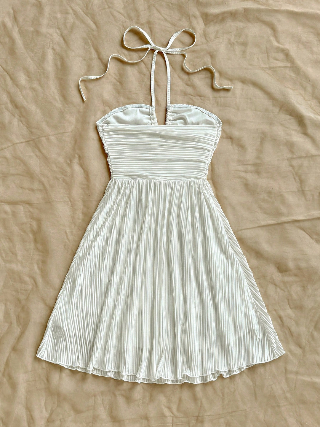 Rochie mini SHEIN, alb
