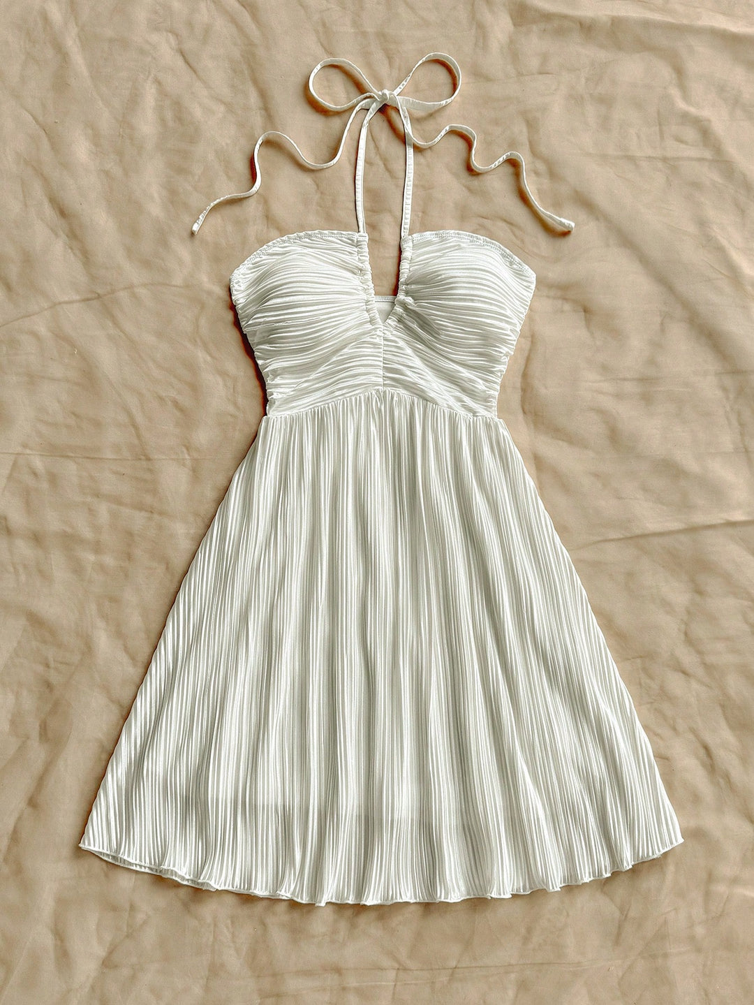 Rochie mini SHEIN, alb
