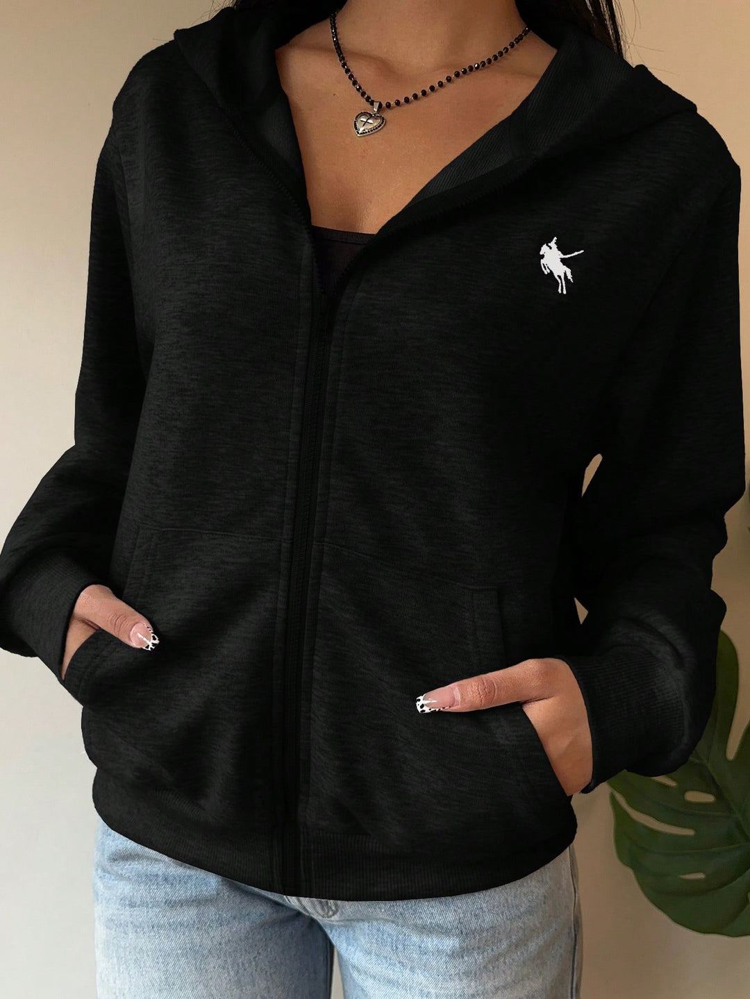 Hanorac SHEIN, negru