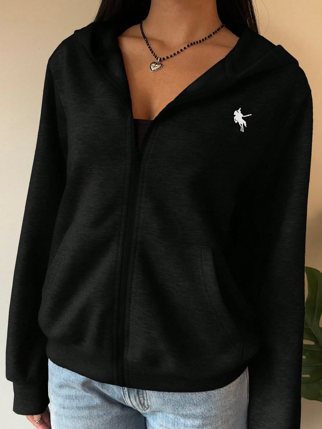 Hanorac SHEIN, negru