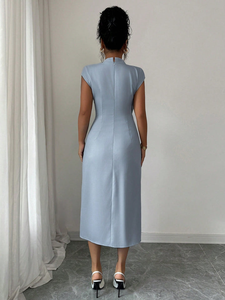 Rochie midi SHEIN, albastru