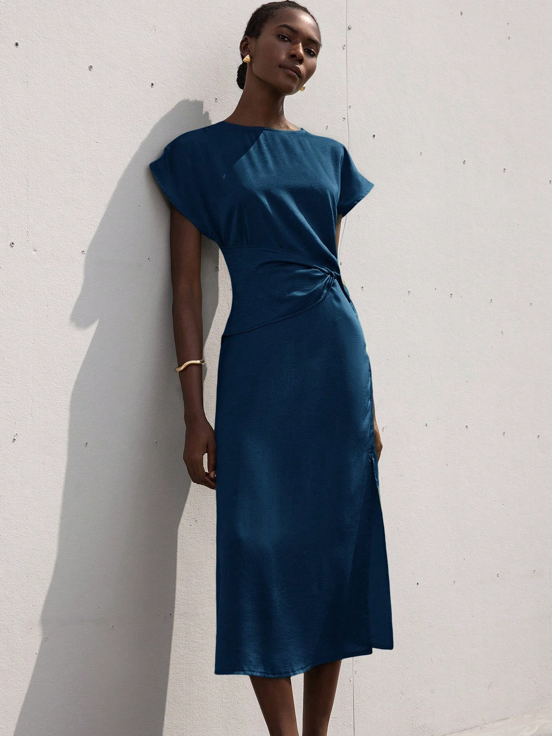 Rochie maxi SHEIN, albastru