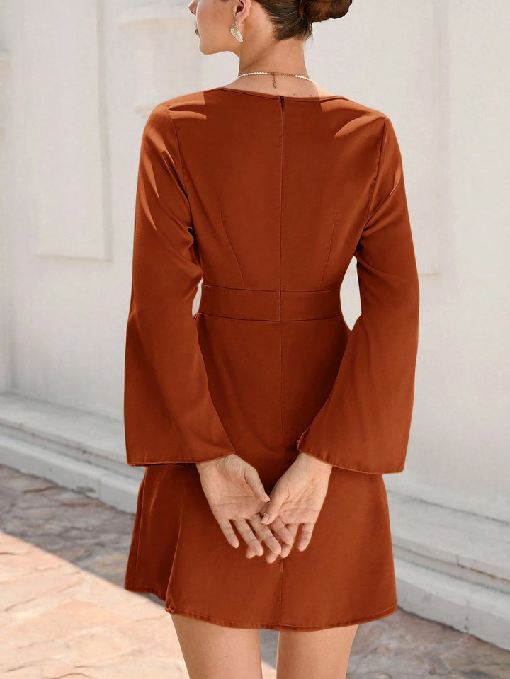 Rochie mini Shein, cărămiziu