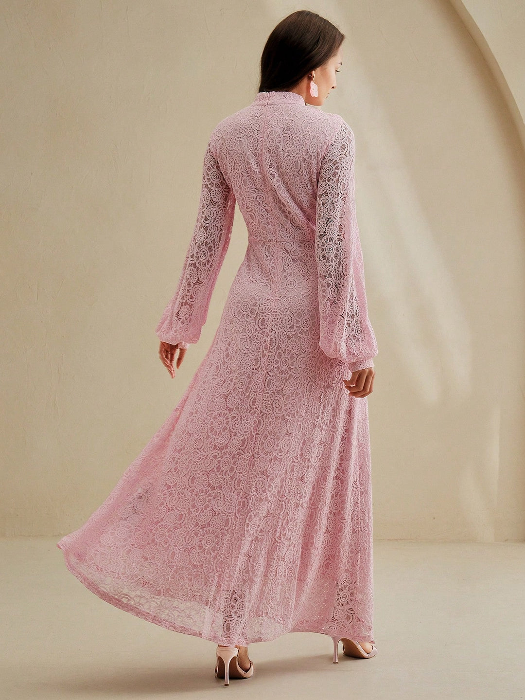 Rochie maxi SHEIN, roz