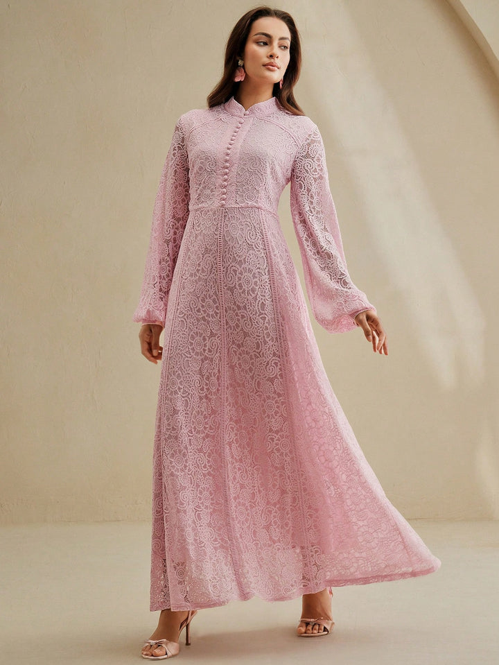 Rochie maxi SHEIN, roz