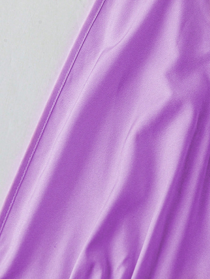 SHEIN maxi ruha, lila