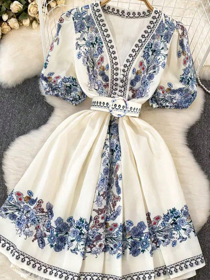Rochie scurtă SHEIN, albastru