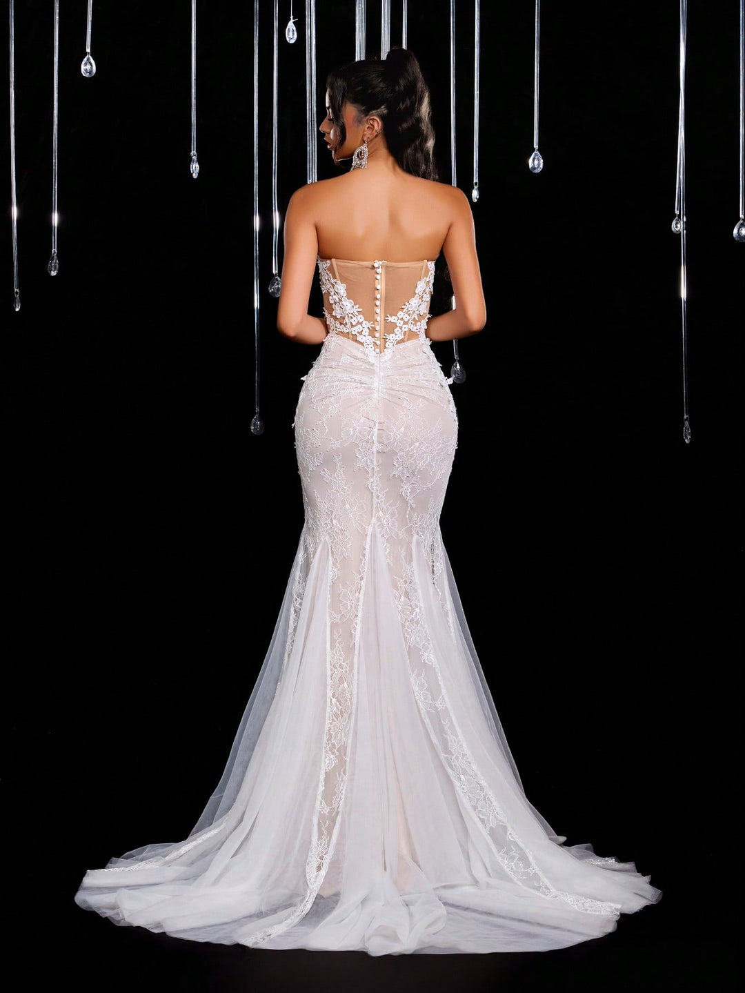 Rochie de mireasă SHEIN, bej