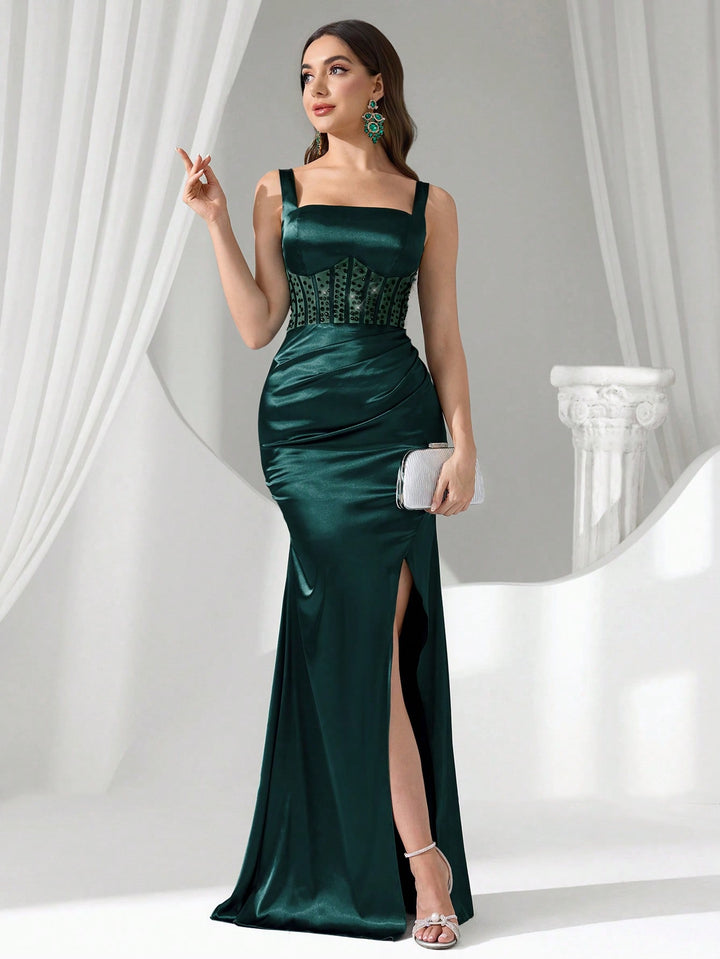 Rochie SHEIN, verde