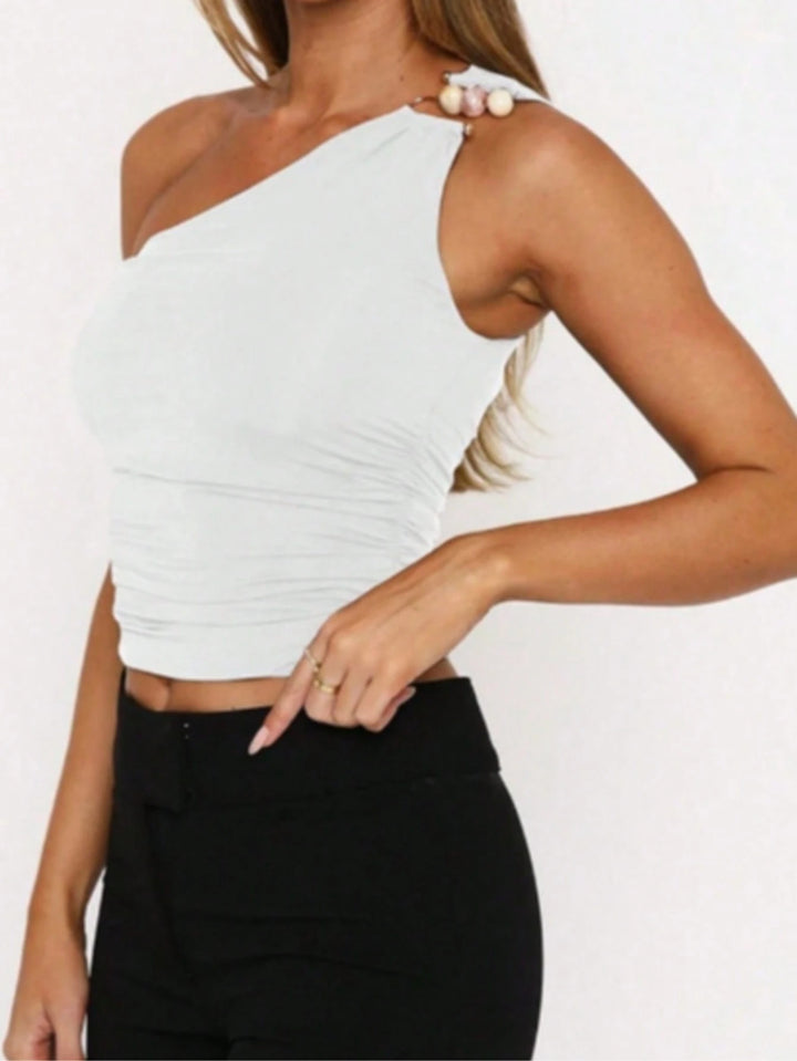 Top SHEIN, alb