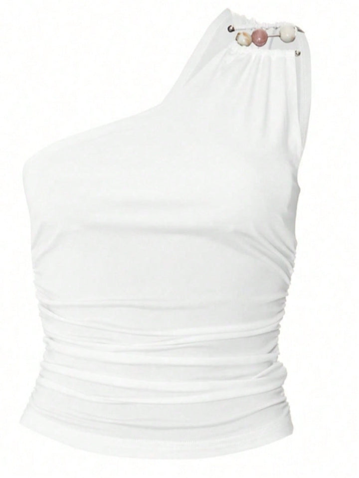 Top SHEIN, alb