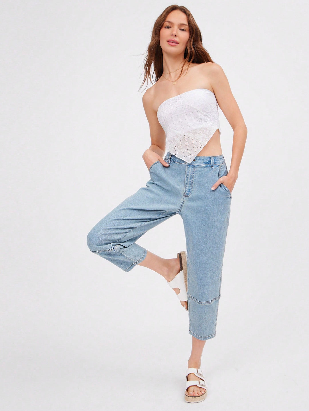 Jeans SHEIN, albastru