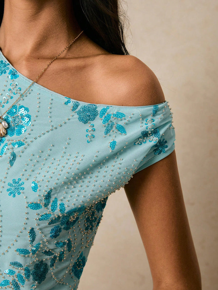Top SHEIN, albastru