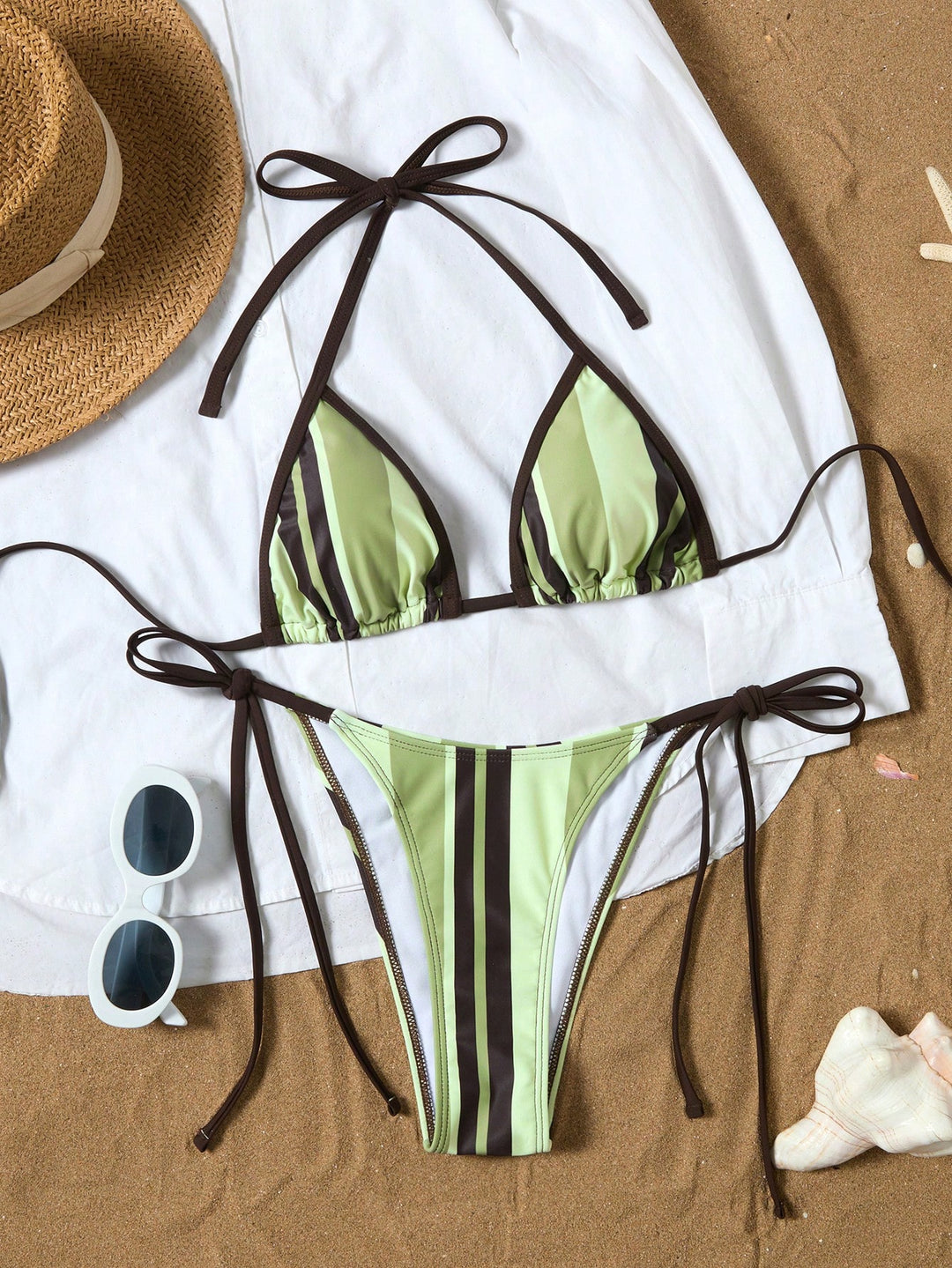 Costum de baie SHEIN, mix culori
