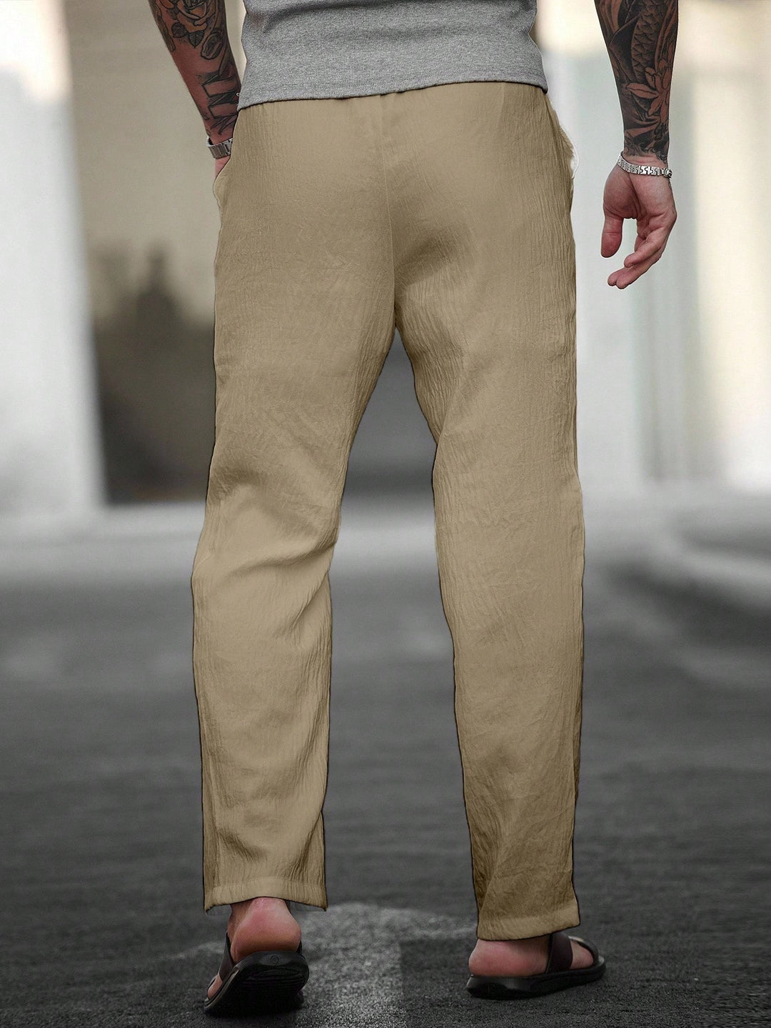 Pantaloni SHEIN, bej