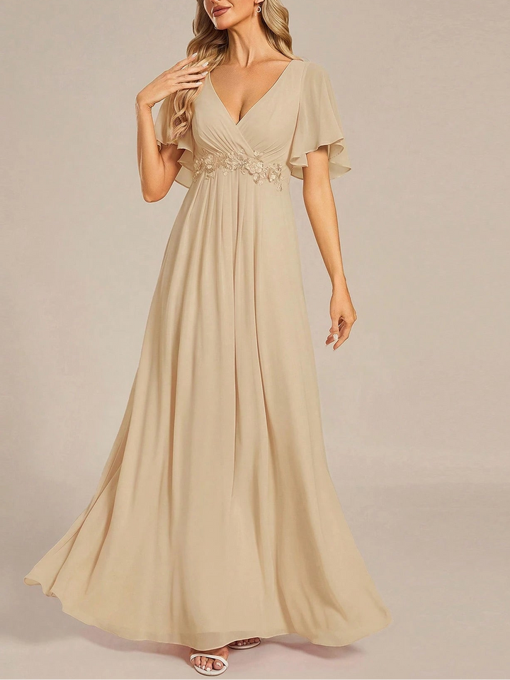 SHEIN bézs maxi ruha
