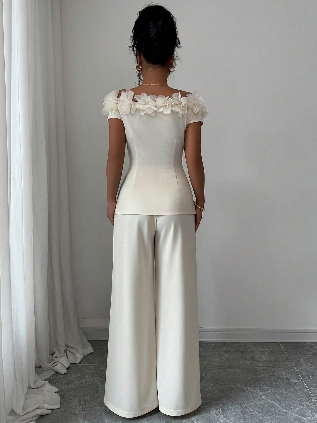 Costum SHEIN, portocaliu
