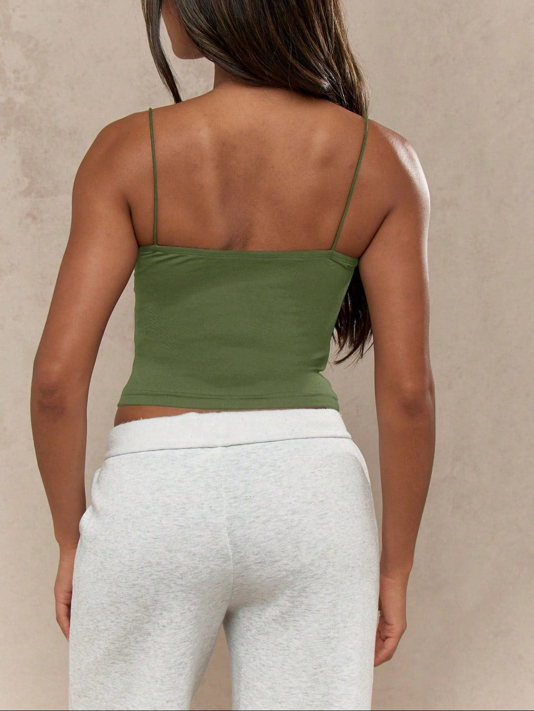 Top SHEIN, verde