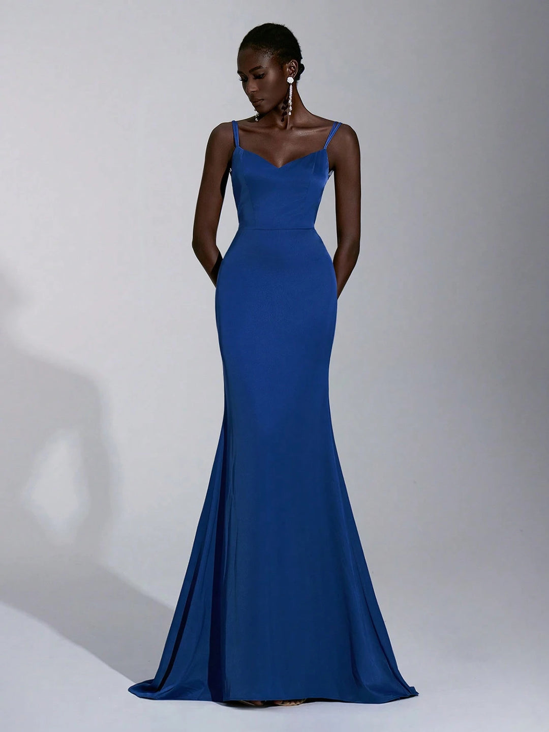 Rochie maxi SHEIN, albastru