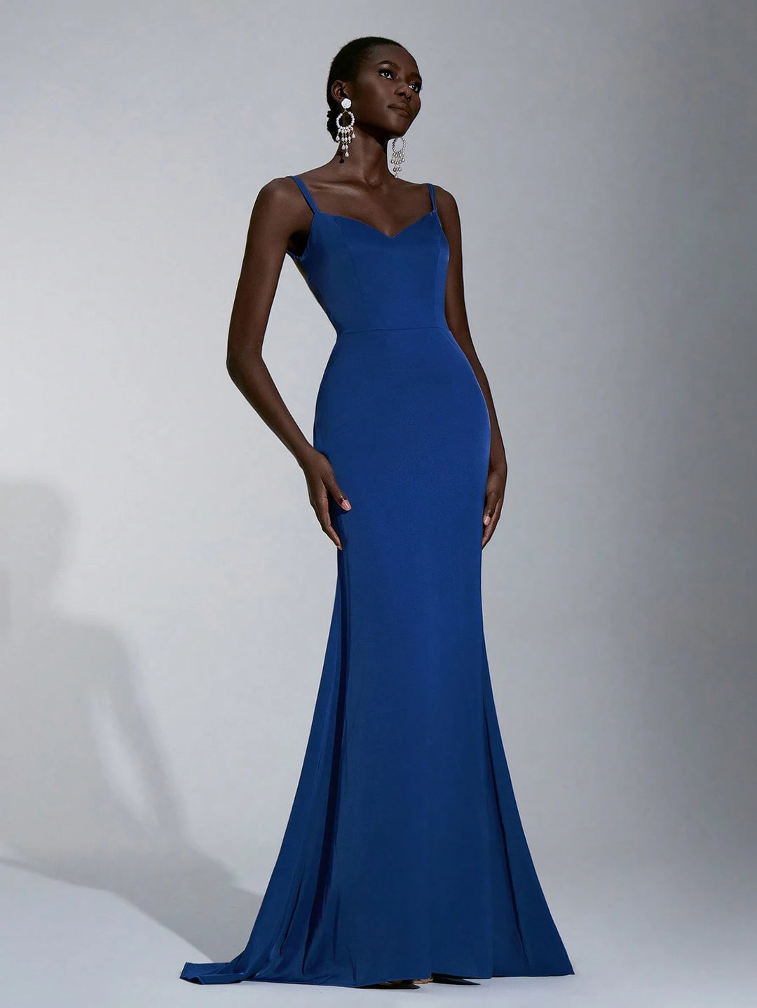 Rochie maxi SHEIN, albastru