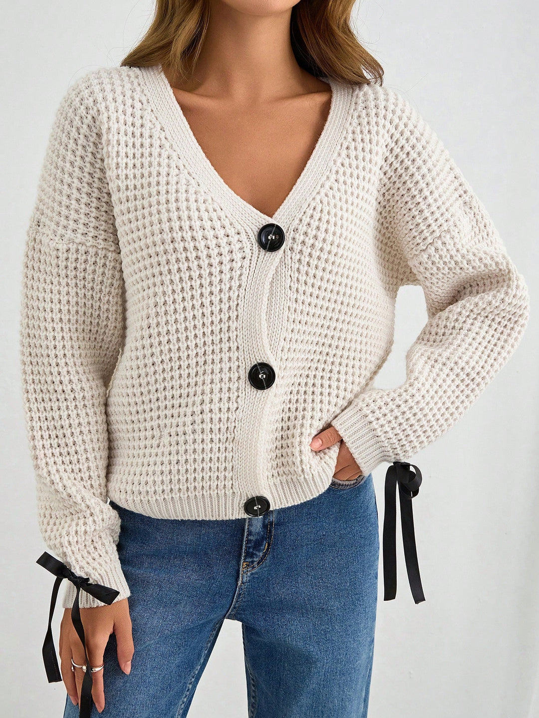 Cardigan SHEIN, bej