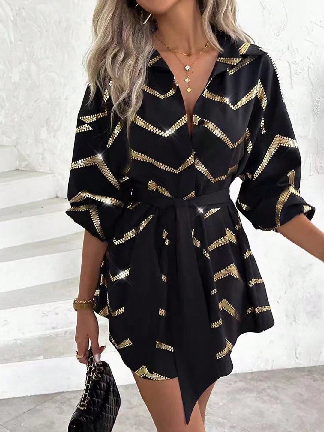 Rochie mini SHEIN, negru