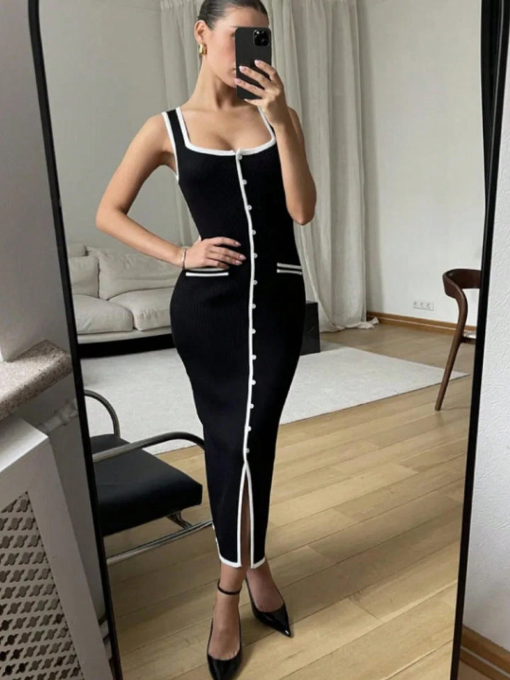 Rochie midi SHEIN, negru