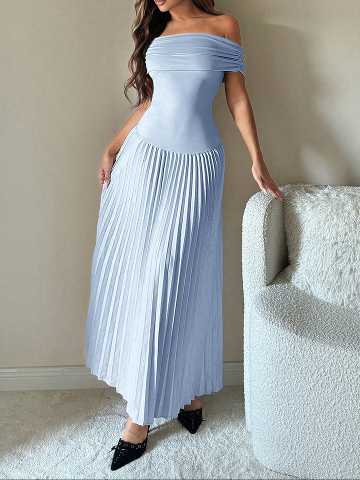 Rochie maxi Shein, albastru