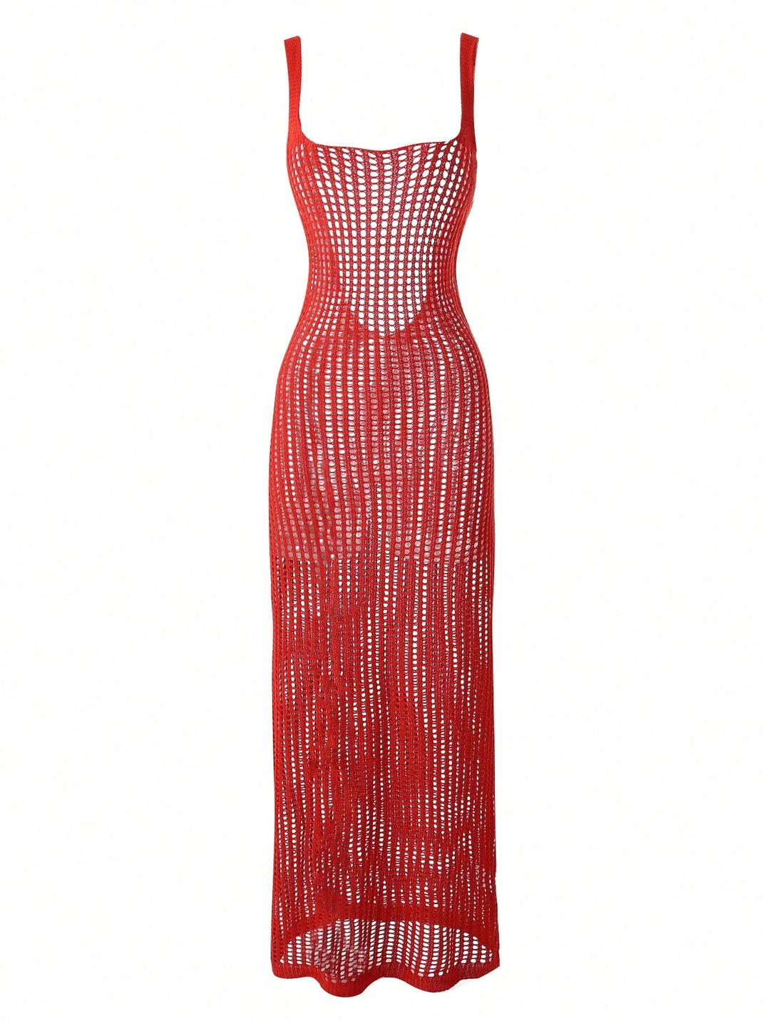 Rochie de plajă SHEIN, roșu