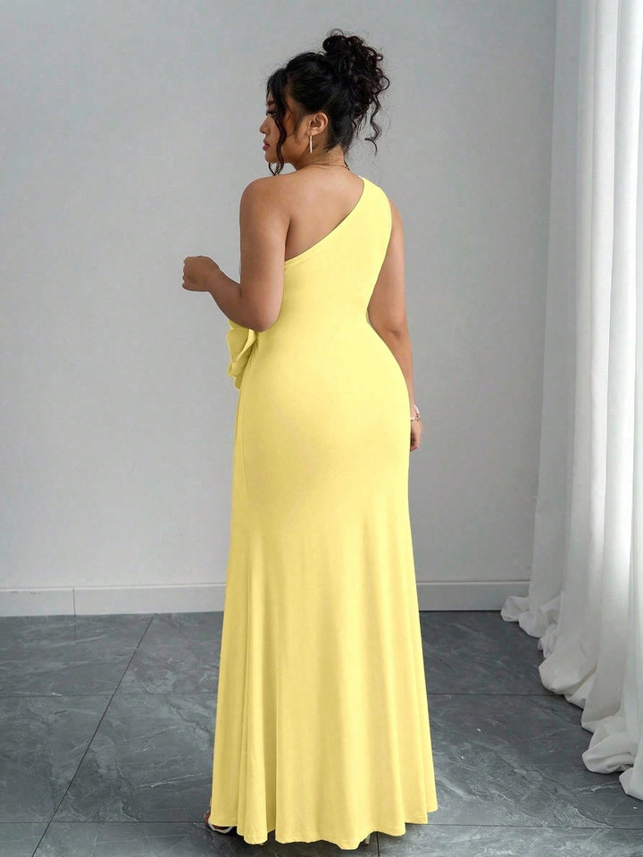 Rochie maxi SHEIN, galben