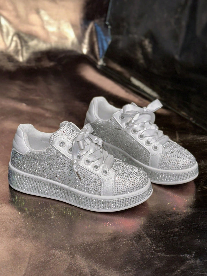 Pantofi sport SHEIN, alb
