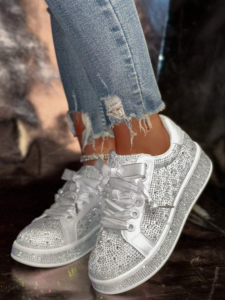 Pantofi sport SHEIN, alb