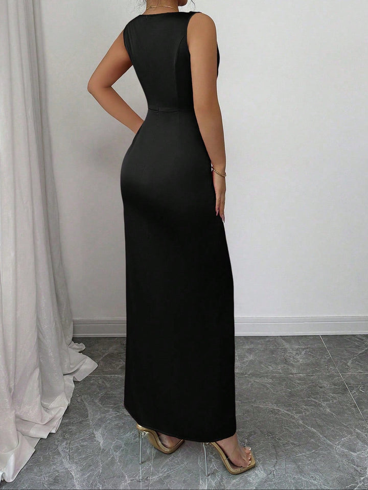 Rochie maxi SHEIN, negru