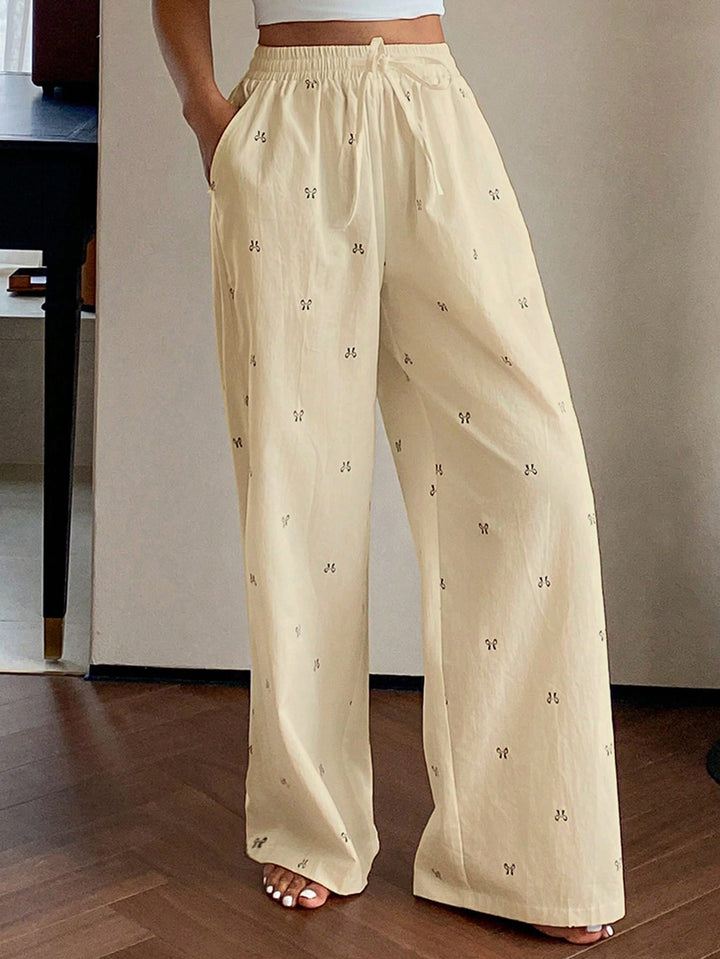Pantaloni de pijama SHEIN, galben
