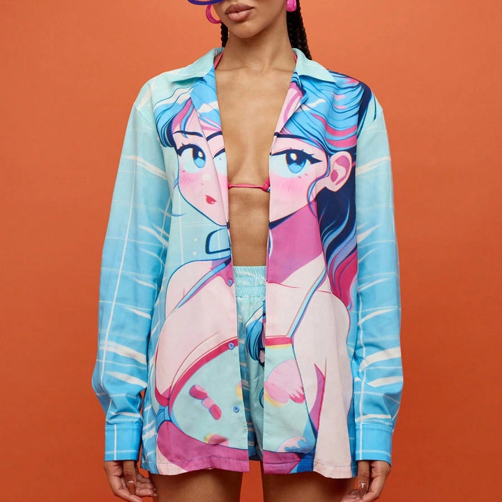 SHEIN ing, kék