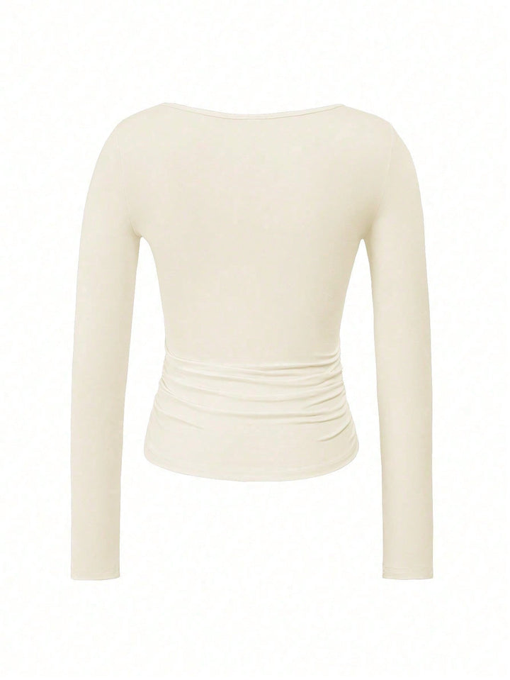 Tricou SHEIN, portocaliu