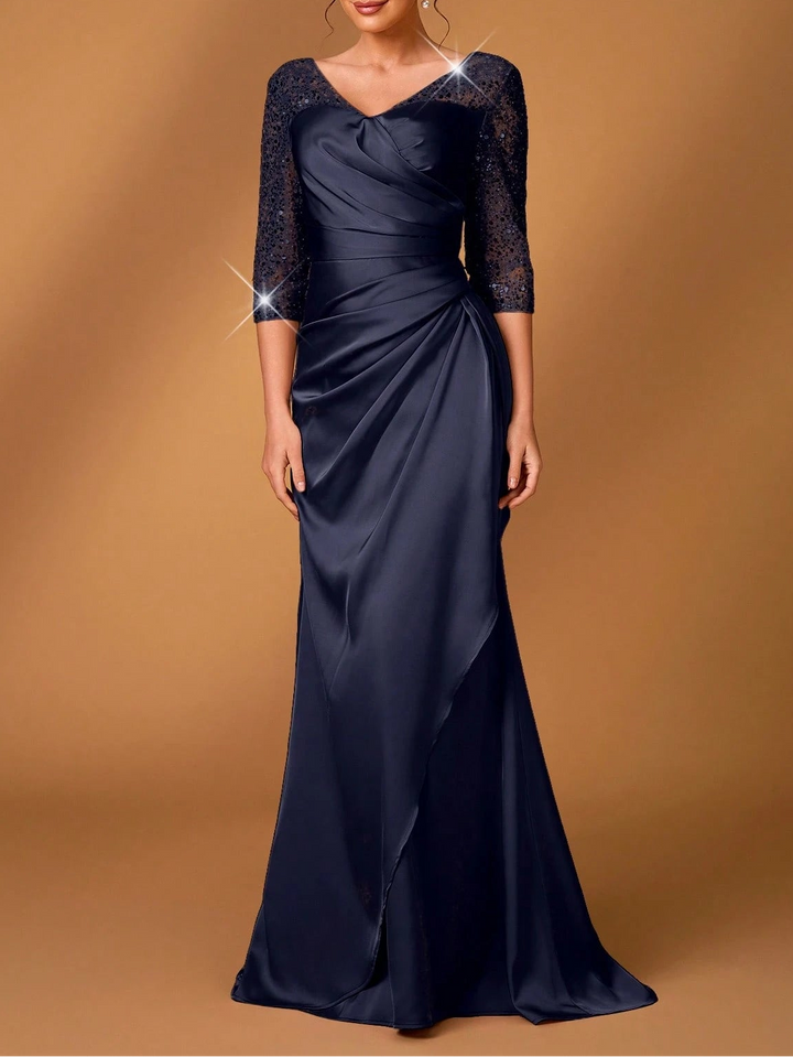 SHEIN maxi ruha, kék