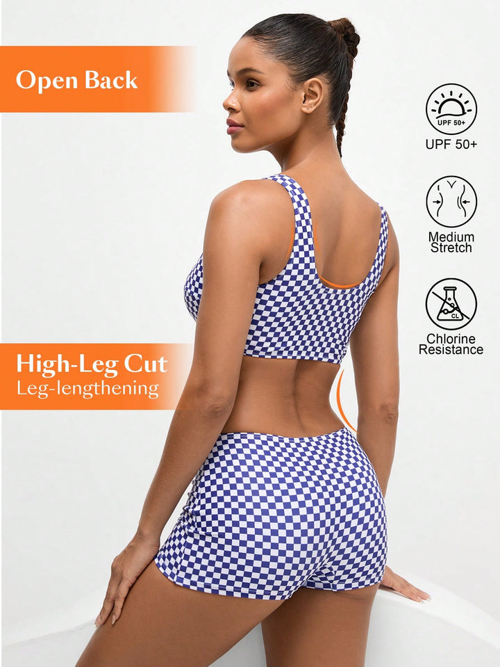 Costum de baie SHEIN, mix culori