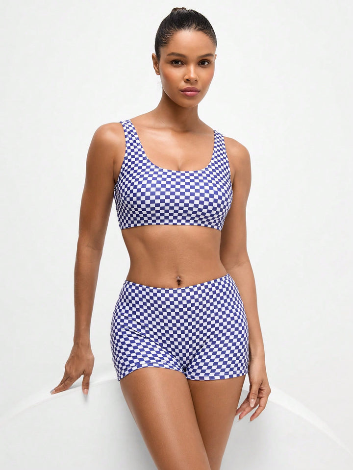 Costum de baie SHEIN, mix culori