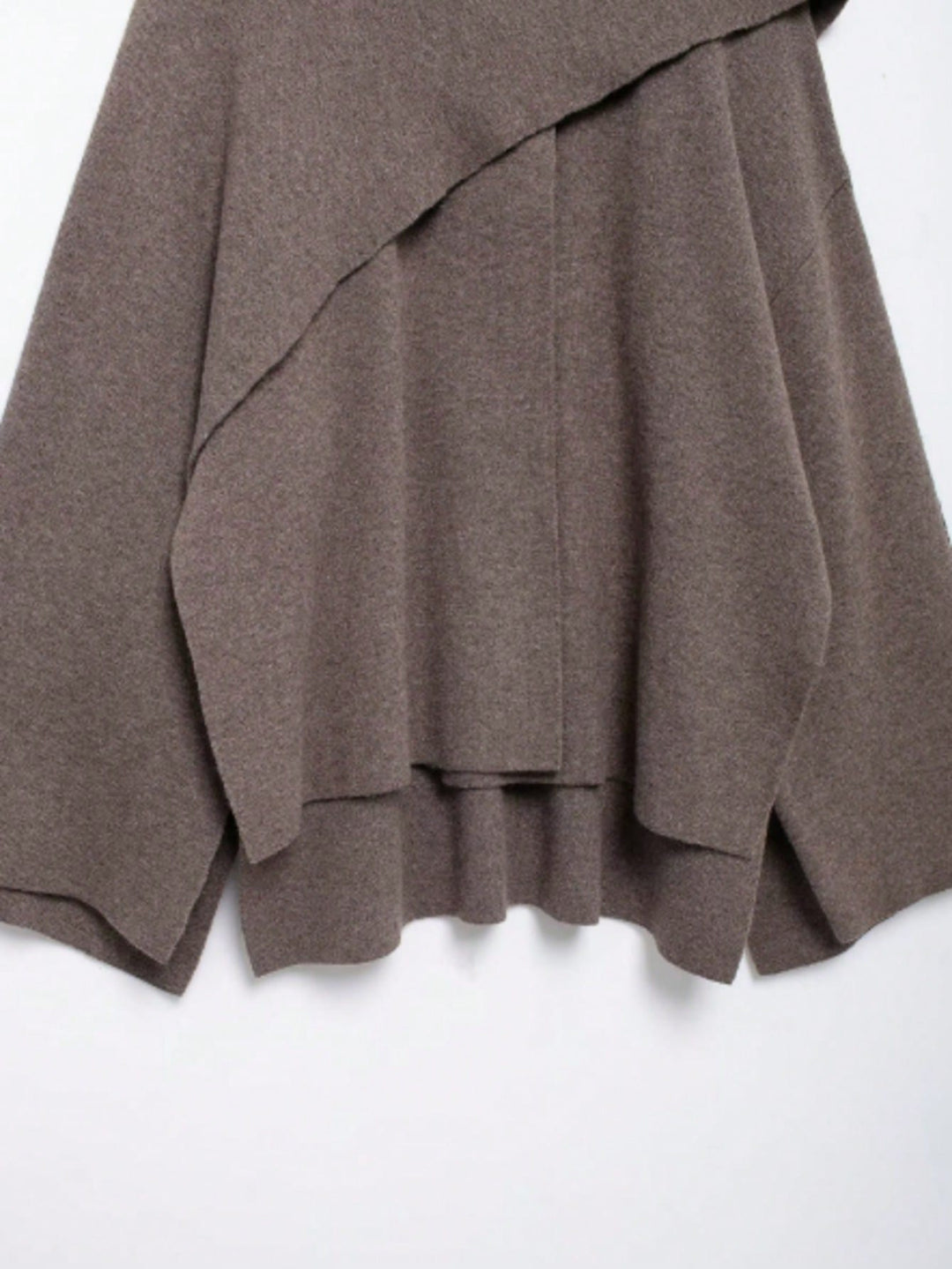 Cardigan tricotat SHEIN, maro