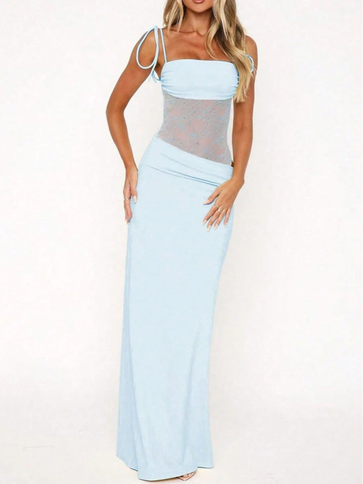 Rochie maxi SHEIN, albastru