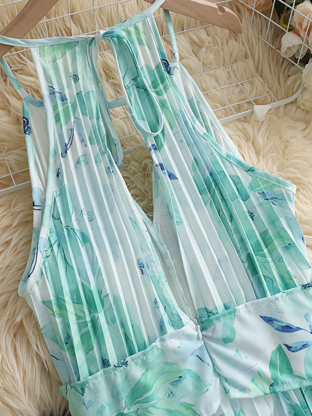 Rochie maxi SHEIN, verde