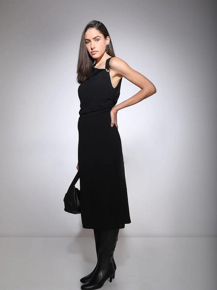 Rochie midi VERO MODA, negru