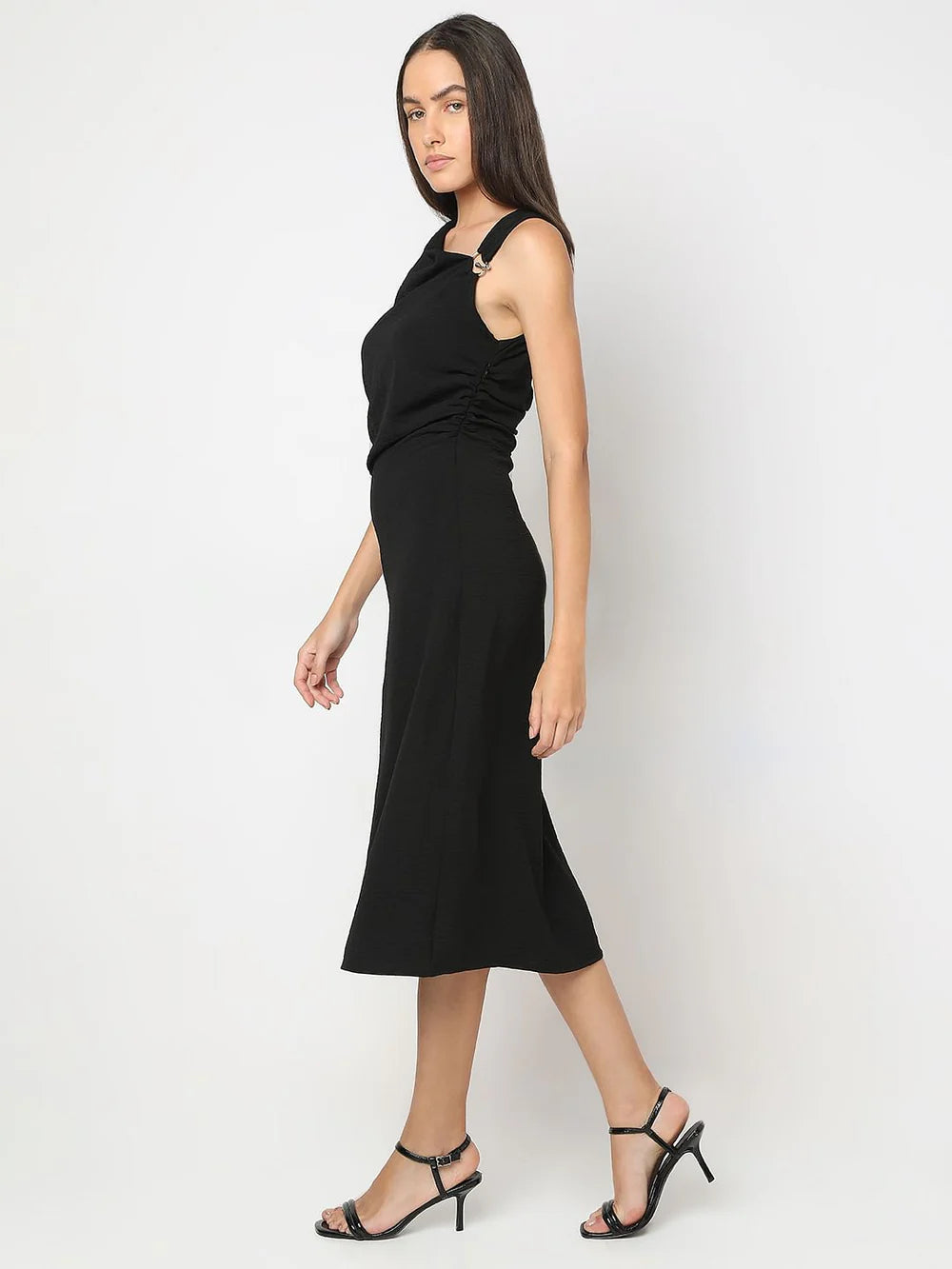 Rochie midi VERO MODA, negru