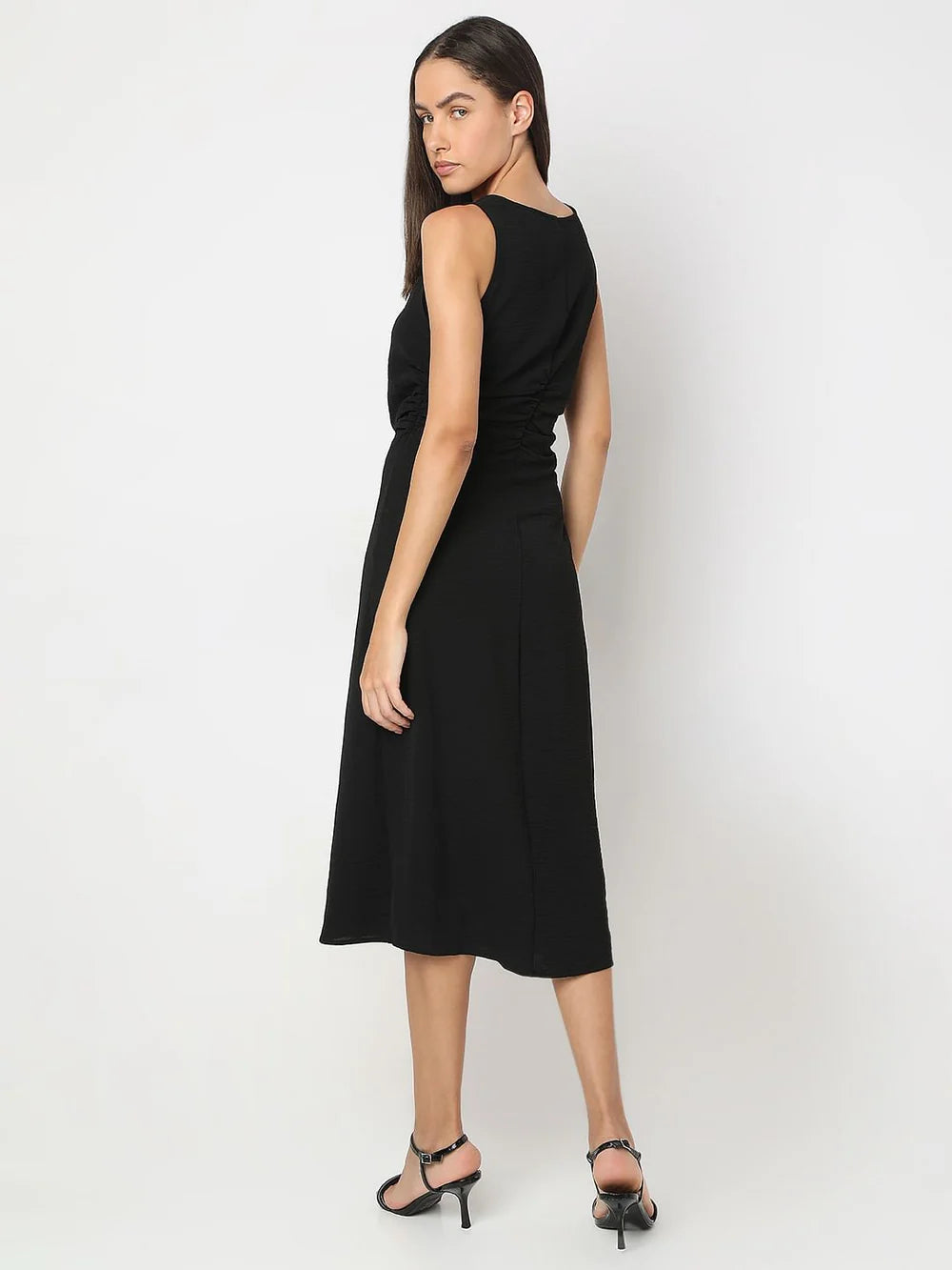Rochie midi VERO MODA, negru
