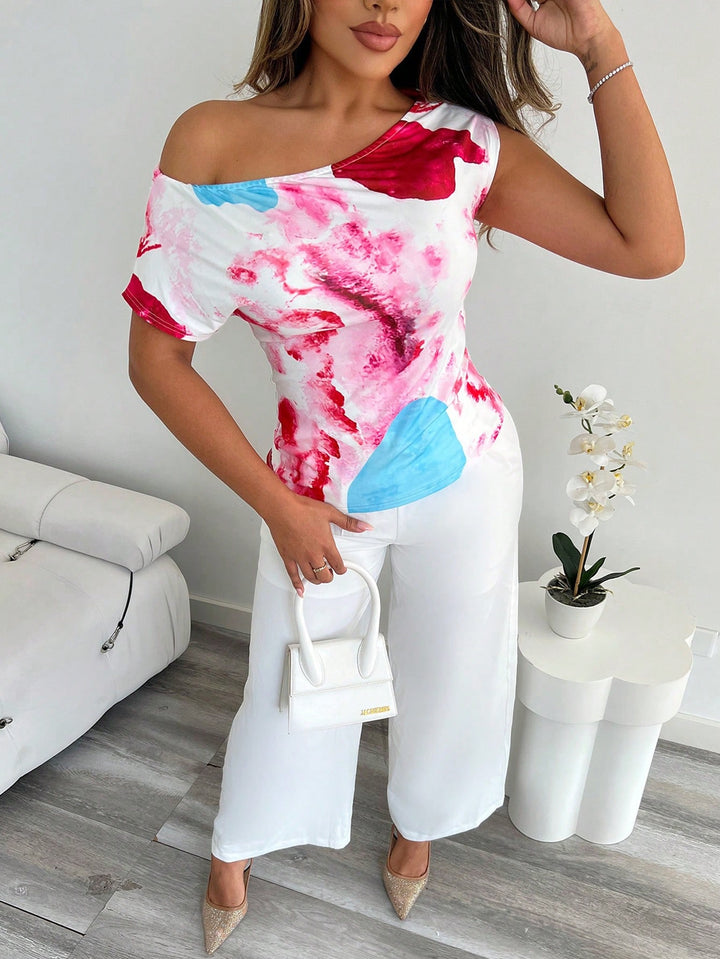 Tricou SHEIN, mix culori