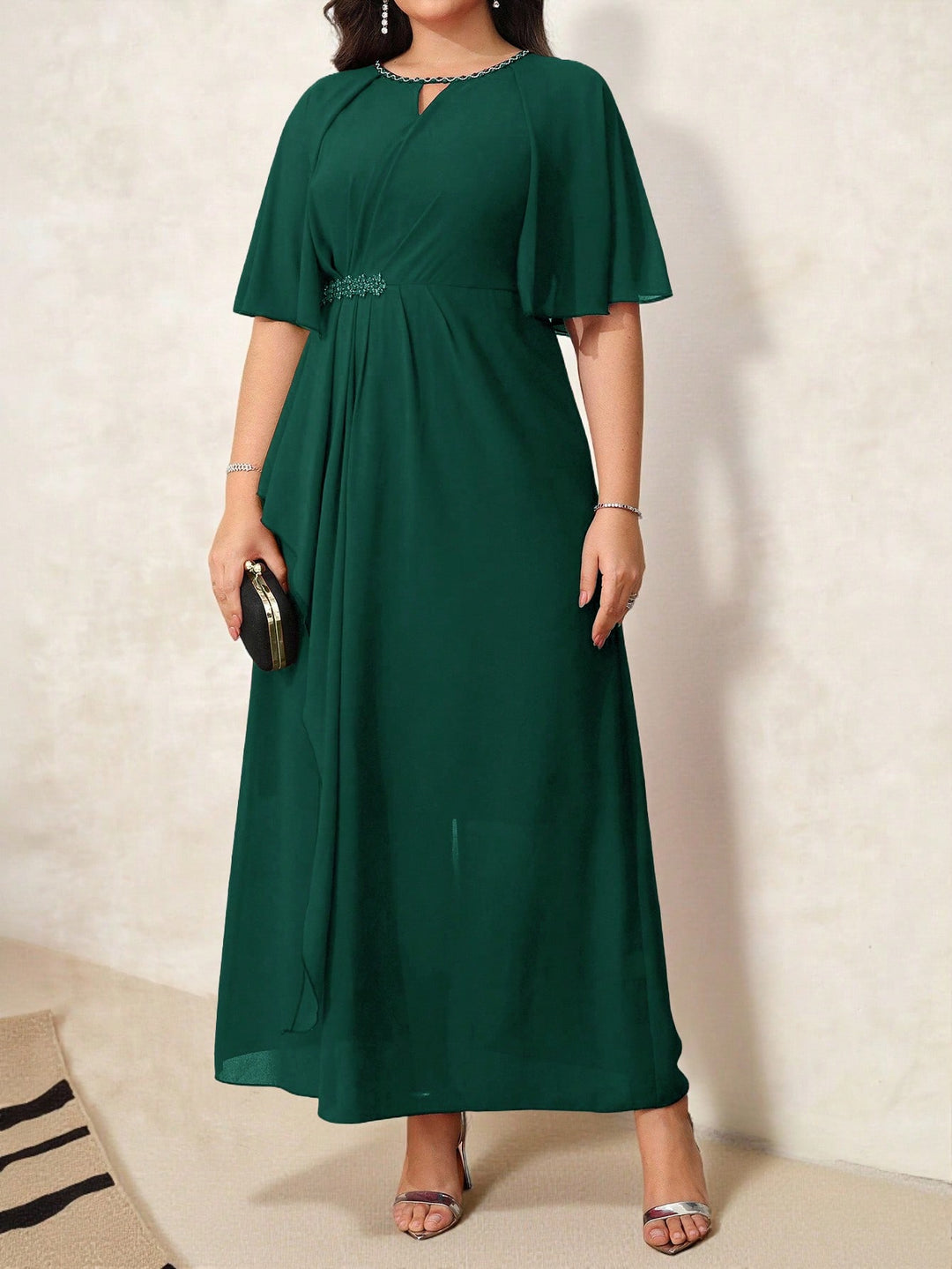 Rochie SHEIN, verde
