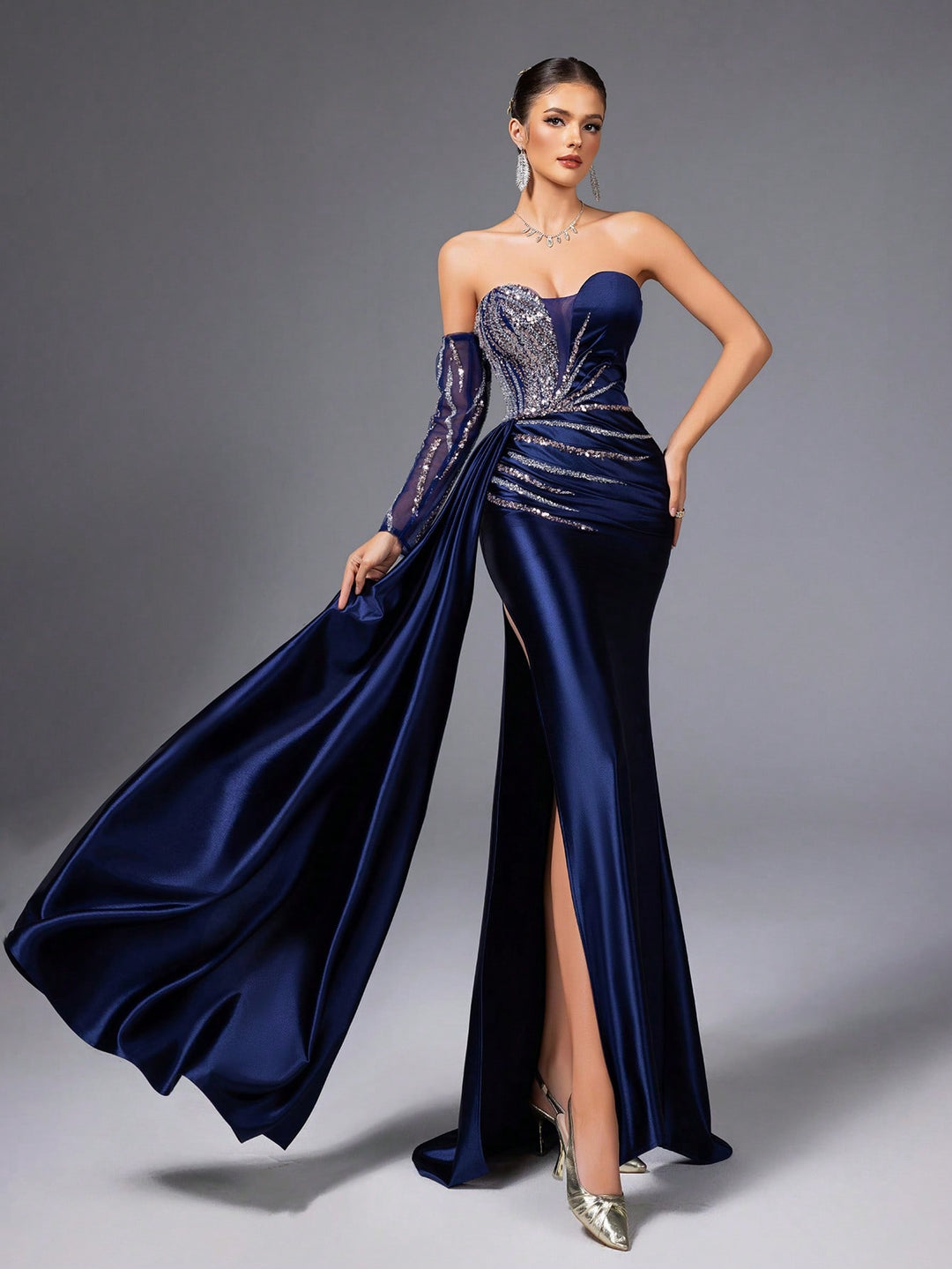 Rochie SHEIN, albastru